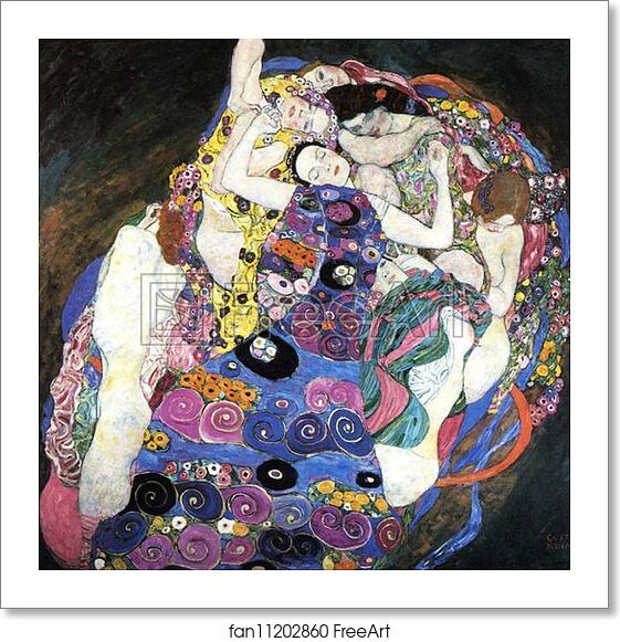 Free art print of The Virgin by Gustav Klimt Free art print of The Virgin by Gustav Klimt