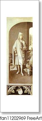 Free art print of St. Bavo by Hieronymus Bosch