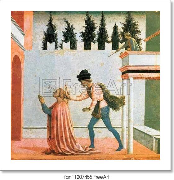 Free art print of The Martyrdom of St. Lucy by Domenico Veneziano Free art print of The Martyrdom of St. Lucy by Domenico Veneziano