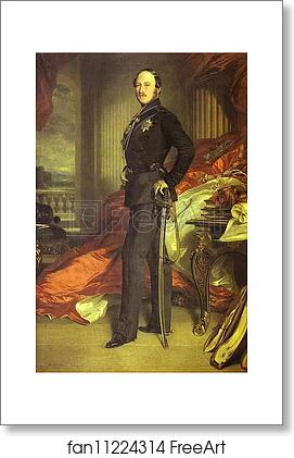 Free art print of Prince Albert by Franz Xavier Winterhalter