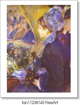 Free art print of The First Outing by Pierre-Auguste Renoir