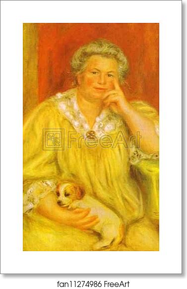 Free art print of Madame Renoir with Bob by Pierre-Auguste Renoir Free art print of Madame Renoir with Bob by Pierre-Auguste Renoir