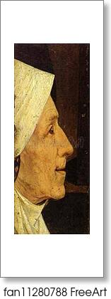 Free art print of Head of a Woman (fragment) by Hieronymus Bosch Free art print of Head of a Woman (fragment) by Hieronymus Bosch
