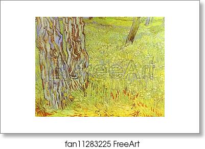 Free art print of Park Conor with a Blooming Lawn by Vincent Van Gogh Free art print of Park Conor with a Blooming Lawn by Vincent Van Gogh