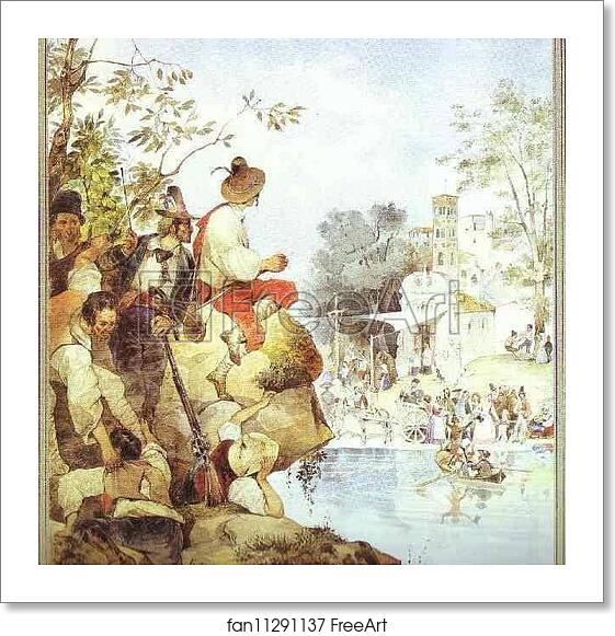 Free art print of Genre Scene by Grigory Gagarin Free art print of Genre Scene by Grigory Gagarin