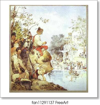 Free art print of Genre Scene by Grigory Gagarin Free art print of Genre Scene by Grigory Gagarin