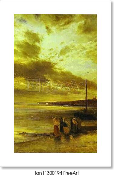Free art print of On the Volga by Alexey Savrasov Free art print of On the Volga by Alexey Savrasov