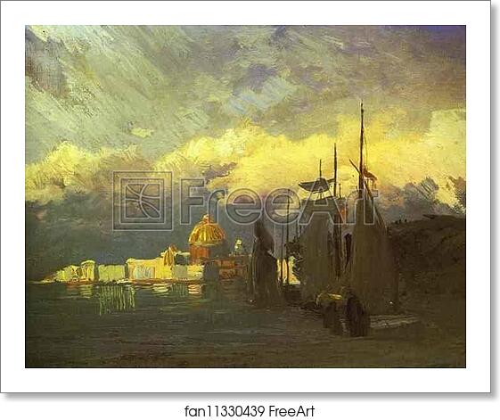 Free art print of On the Neva by Feodor Vasilyev Free art print of On the Neva by Feodor Vasilyev