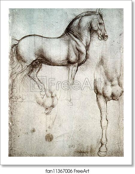 Free art print of Study of horses by Leonardo Da Vinci Free art print of Study of horses by Leonardo Da Vinci