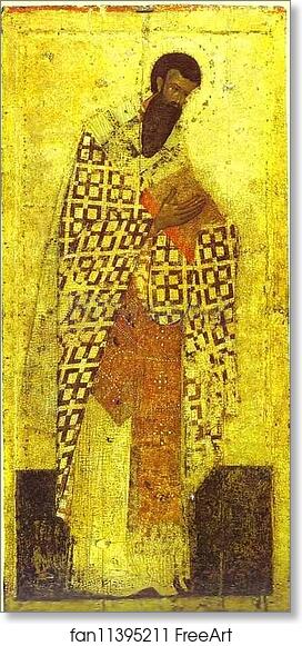 Free art print of St. Basil the Great by Theophanes The Greek