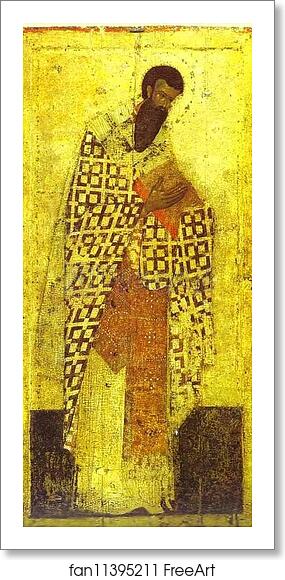Free art print of St. Basil the Great by Theophanes The Greek