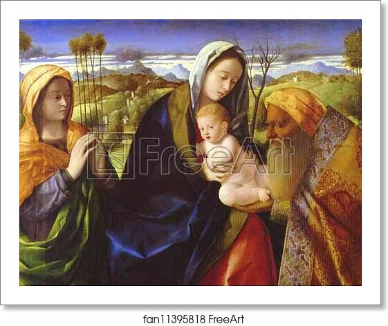 Free art print of Infant Christ and Simeon by Giovanni Bellini Free art print of Infant Christ and Simeon by Giovanni Bellini