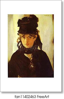 Free art print of Berthe Morisot by Edouard Manet Free art print of Berthe Morisot by Edouard Manet