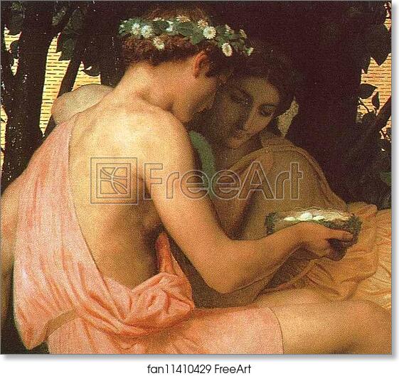 Free art print of Spring. Detail by William-Adolphe Bouguereau