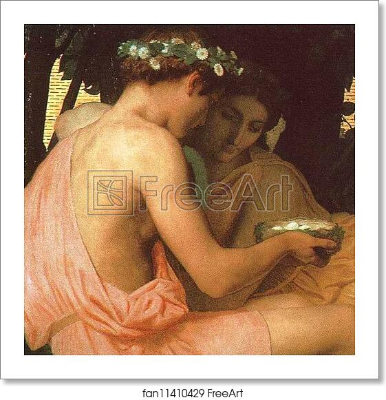 Free art print of Spring. Detail by William-Adolphe Bouguereau Free art print of Spring. Detail by William-Adolphe Bouguereau