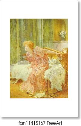 Free art print of "Nobody Asked You, Sir!" She Said by Sir Lawrence Alma-Tadema