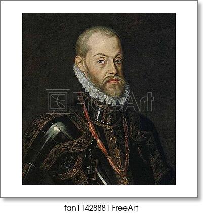Free art print of Portrait of King Philip II. Detail by Sofonisba Anguissola Free art print of Portrait of King Philip II. Detail by Sofonisba Anguissola