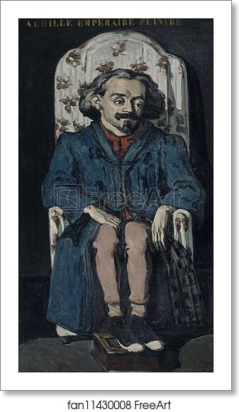 Free art print of Achille Emperaire by Paul Cézanne