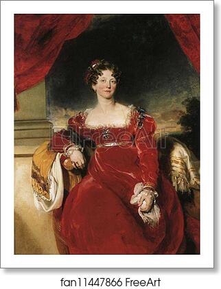 Free art print of Princess Sophia by Sir Thomas Lawrence