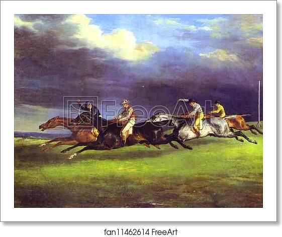 Free art print of The Derby at Epson by Jean Louis André Théodore Géricault Free art print of The Derby at Epson by Jean Louis André Théodore Géricault