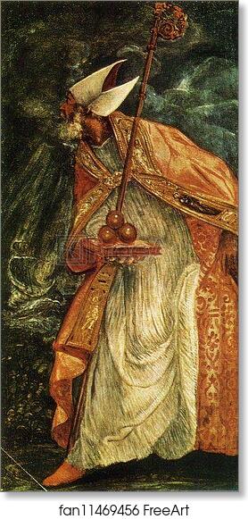 Free art print of St. Nicolas by Jacopo Robusti, Called Tintoretto
