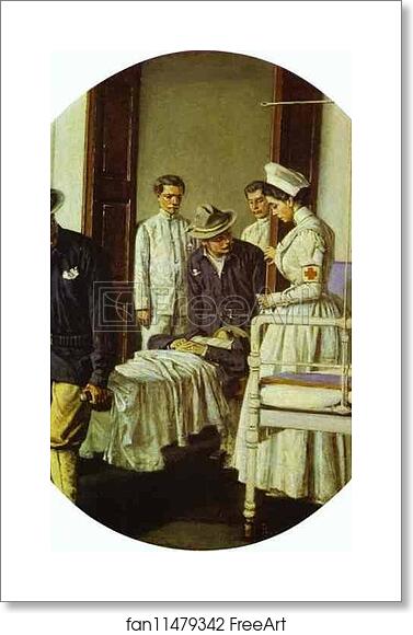 Free art print of In the Hospital by Vasily Vereshchagin Free art print of In the Hospital by Vasily Vereshchagin