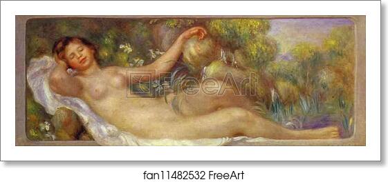 Free art print of The Spring by Pierre-Auguste Renoir Free art print of The Spring by Pierre-Auguste Renoir