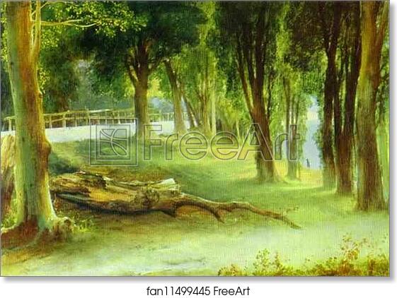 Free art print of Albano. White Wall by Mikhail Lebedev