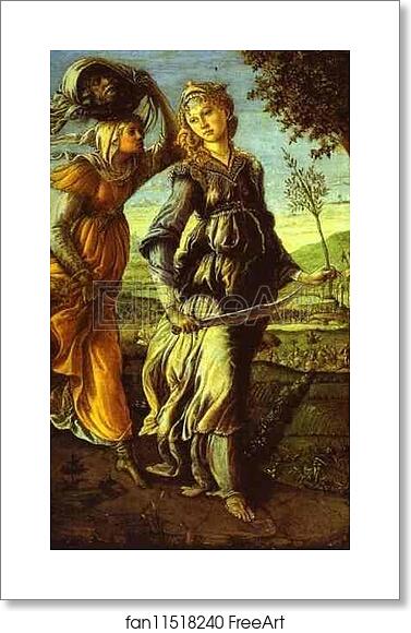 Free art print of Judith's Return to Bethulia by Alessandro Botticelli
