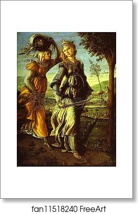Free art print of Judith's Return to Bethulia by Alessandro Botticelli