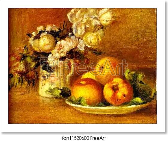 Free art print of Apples and Flowers (Les pommes et fleurs) by Pierre-Auguste Renoir Free art print of Apples and Flowers (Les pommes et fleurs) by Pierre-Auguste Renoir