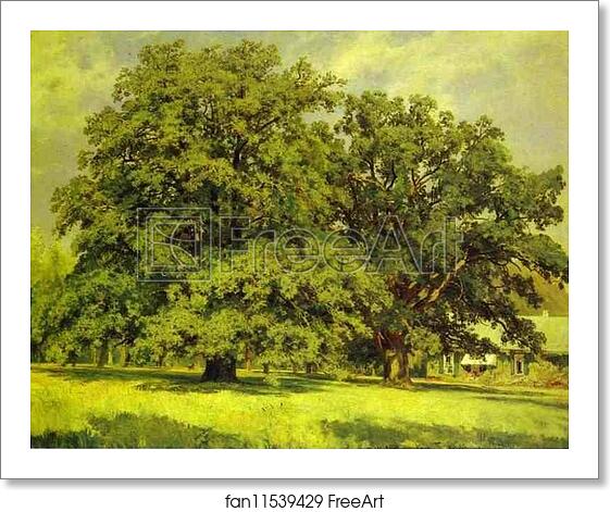Free art print of The Mordvinovo Oaks by Ivan Shishkin Free art print of The Mordvinovo Oaks by Ivan Shishkin