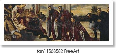 Free art print of Madonna of the Treasures by Jacopo Robusti, Called Tintoretto