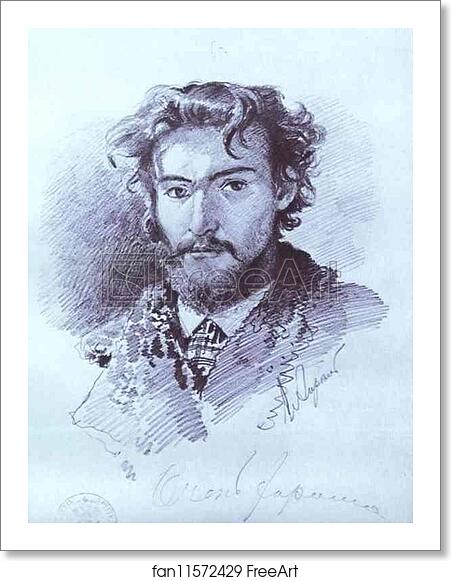 Free art print of Self-Portrait by Feodor Vasilyev Free art print of Self-Portrait by Feodor Vasilyev