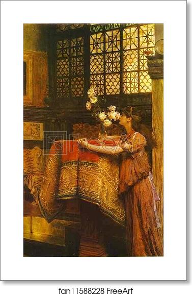 Free art print of In My Studio by Sir Lawrence Alma-Tadema Free art print of In My Studio by Sir Lawrence Alma-Tadema