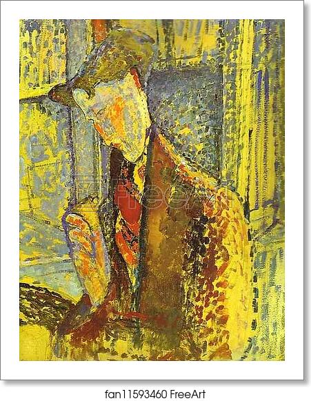 Free art print of Study for Portrait of Frank Haviland by Amedeo Modigliani Free art print of Study for Portrait of Frank Haviland by Amedeo Modigliani