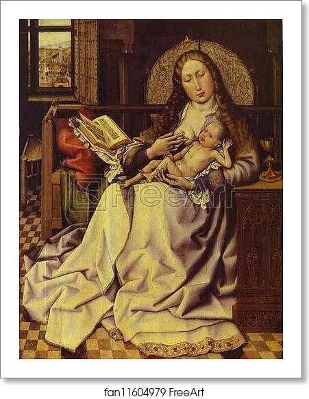 Free art print of The Virgin and Child Before a Firescreen by Robert Campin (Master Of Flemalle) Free art print of The Virgin and Child Before a Firescreen by Robert Campin (Master Of Flemalle)