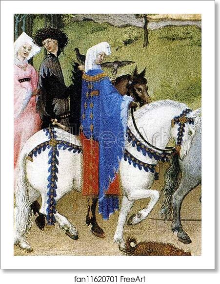 Free art print of Les tr�s riches heures du Duc de Berry. August. Chateau d'Etampes. Detail by Limbourg Brothers Free art print of Les tr�s riches heures du Duc de Berry. August. Chateau d'Etampes. Detail by Limbourg Brothers