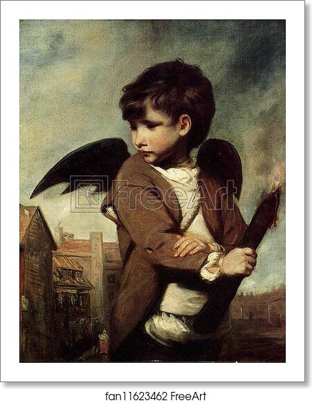 Free art print of Cupid as a Link Boy by Sir Joshua Reynolds Free art print of Cupid as a Link Boy by Sir Joshua Reynolds