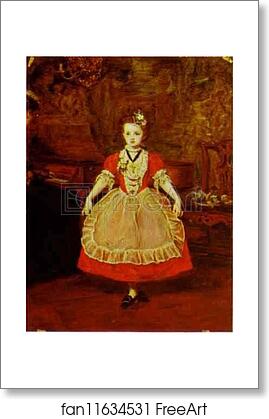 Free art print of The Minuet by Sir John Everett Millais Free art print of The Minuet by Sir John Everett Millais