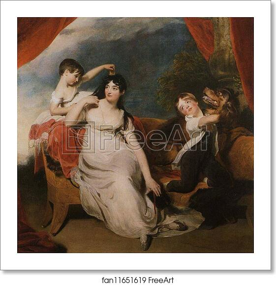 Free art print of Mrs. Henry Baring with Two of Her Children by Sir Thomas Lawrence Free art print of Mrs. Henry Baring with Two of Her Children by Sir Thomas Lawrence