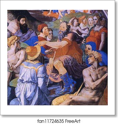 Free art print of The Passage of the Red Sea and Moses Appointing Joshua. Detail by Agnolo Bronzino Free art print of The Passage of the Red Sea and Moses Appointing Joshua. Detail by Agnolo Bronzino