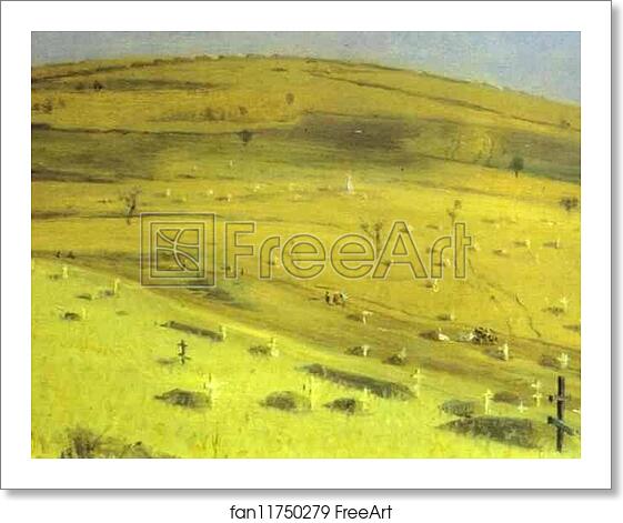 Free art print of Site of the Battle Fought on July 18, 1877 in front of the Krishin Redoubt near Plevna by Vasily Vereshchagin Free art print of Site of the Battle Fought on July 18, 1877 in front of the Krishin Redoubt near Plevna by Vasily Vereshchagin