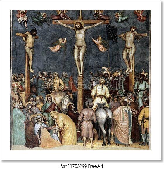 Free art print of Crucifixion by Altichiero Da Zevio Free art print of Crucifixion by Altichiero Da Zevio