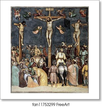 Free art print of Crucifixion by Altichiero Da Zevio