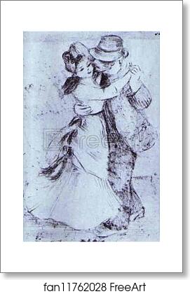 Free art print of Country Dance by Pierre-Auguste Renoir