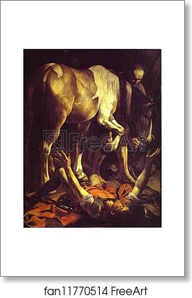 Free art print of The Conversion of St. Paul by Caravaggio