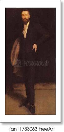 Free art print of Arrangement in Black: Portrait of F. R. Leyland by James Abbott Mcneill Whistler Free art print of Arrangement in Black: Portrait of F. R. Leyland by James Abbott Mcneill Whistler
