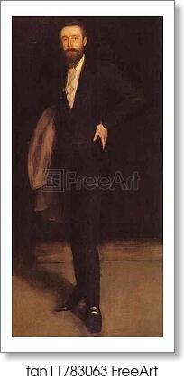 Free art print of Arrangement in Black: Portrait of F. R. Leyland by James Abbott Mcneill Whistler Free art print of Arrangement in Black: Portrait of F. R. Leyland by James Abbott Mcneill Whistler