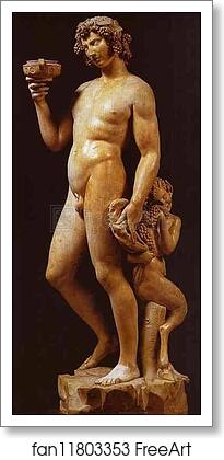 Free art print of Bacchus by Michelangelo Free art print of Bacchus by Michelangelo